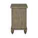 Americana Farmhouse Chair Side Table in Dusty Taupe - Plourde Furniture Co (Caribou, ME)