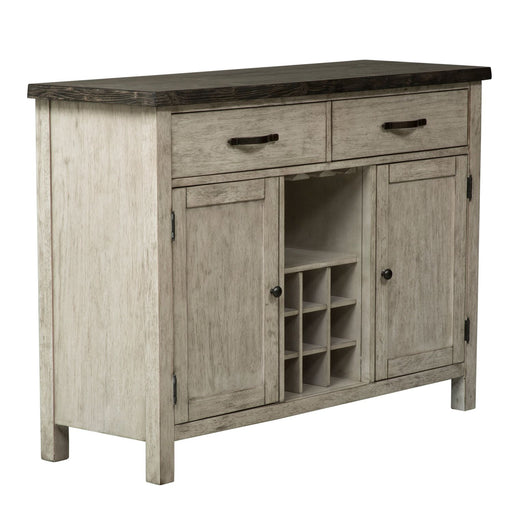 Willowrun Sideboard in Rustic White - Plourde Furniture Co (Caribou, ME)