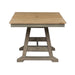 Lindsey Farm Trestle Dining Table in Gray and Sandstone - Plourde Furniture Co (Caribou, ME)