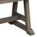 Lindsey Farm Trestle Dining Table in Gray and Sandstone - Plourde Furniture Co (Caribou, ME)