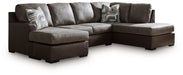 Castille Way Sleeper Sectional with Chaise - Plourde Furniture Co (Caribou, ME)
