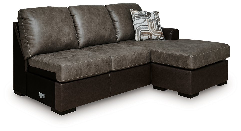 Castille Way Sectional with Chaise - Plourde Furniture Co (Caribou, ME)