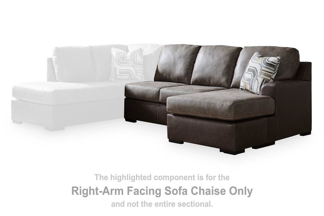 Castille Way Sectional with Chaise - Plourde Furniture Co (Caribou, ME)