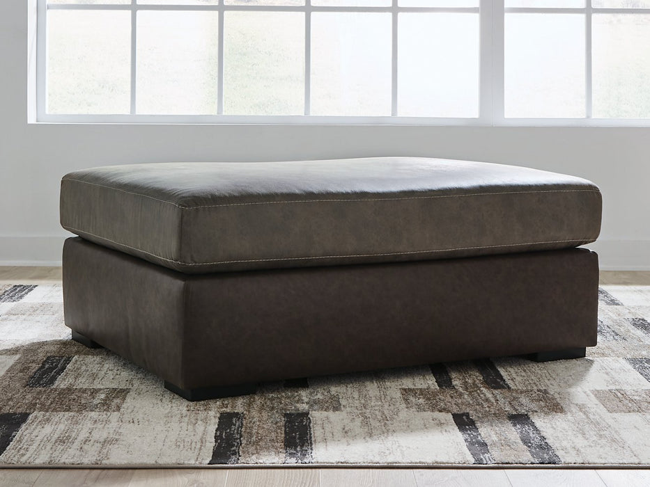 Castille Way Oversized Accent Ottoman - Plourde Furniture Co (Caribou, ME)