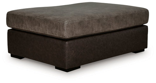 Castille Way Oversized Accent Ottoman - Plourde Furniture Co (Caribou, ME)