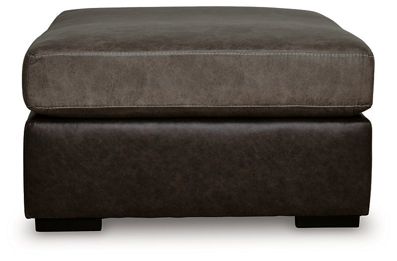 Castille Way Oversized Accent Ottoman - Plourde Furniture Co (Caribou, ME)