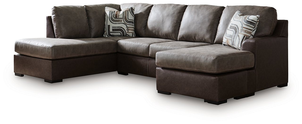 Castille Way Sectional with Chaise - Plourde Furniture Co (Caribou, ME)