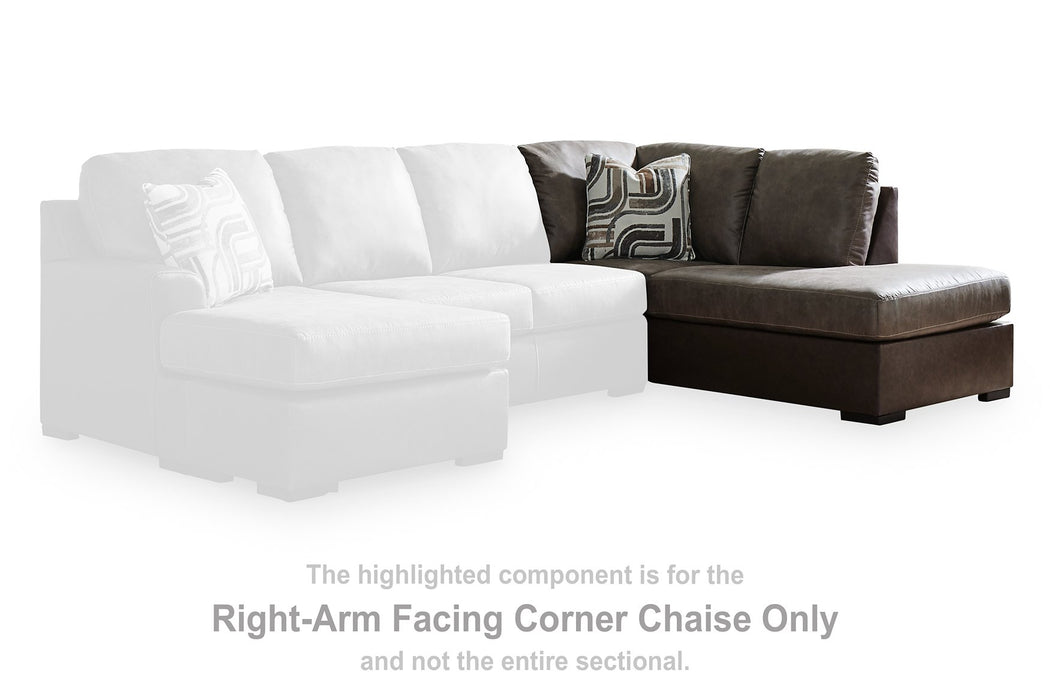Castille Way Sleeper Sectional with Chaise - Plourde Furniture Co (Caribou, ME)