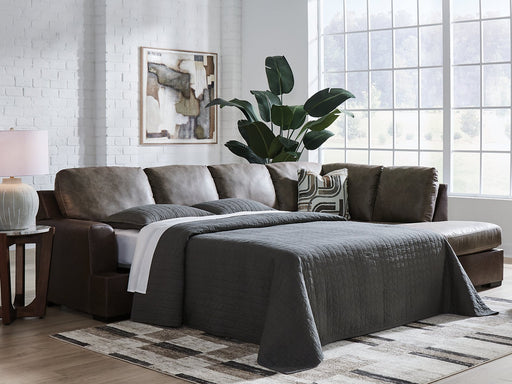 Castille Way Sleeper Sectional with Chaise - Plourde Furniture Co (Caribou, ME)
