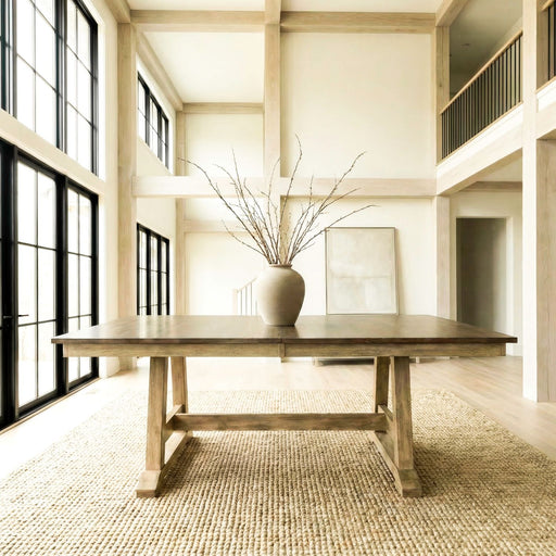 Lindsey Farm Trestle Table Set - Plourde Furniture Co (Caribou, ME)