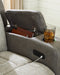 WhipLash Power Reclining Loveseat with Console - Plourde Furniture Co (Caribou, ME)