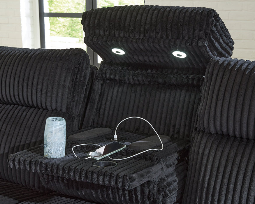 Forest Lake Power Reclining Sofa - Plourde Furniture Co (Caribou, ME)