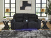 Forest Lake Power Reclining Loveseat with Console - Plourde Furniture Co (Caribou, ME)