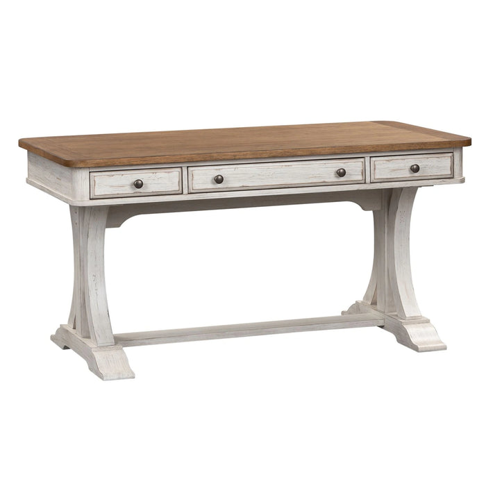 Farmhouse Reimagined Writing Desk in Antique White image