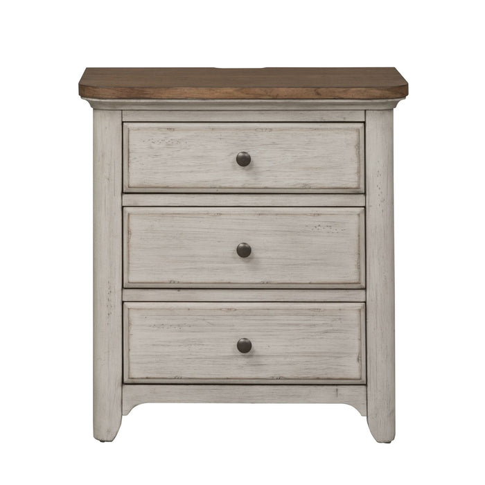 Farmhouse Reimagined King Poster Bed, Dresser & Mirror, Night Stand - Plourde Furniture Co (Caribou, ME)
