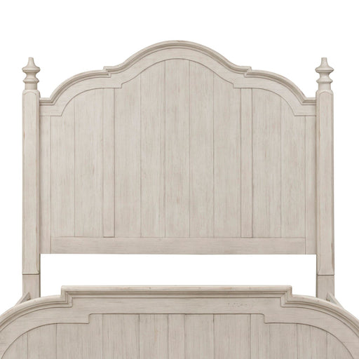 Liberty Furniture Farmhouse Reimagined Queen Poster Bed in Antique White image