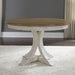 Farmhouse Reimagined 5 Piece Pedestal Table Set - Plourde Furniture Co (Caribou, ME)