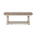 Farmhouse Reimagined Rectangular Cocktail Table in Antique White - Plourde Furniture Co (Caribou, ME)
