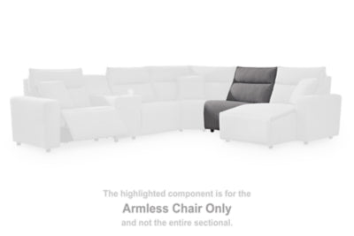 Modmax Reclining Sectional with Audio Console - Plourde Furniture Co (Caribou, ME)