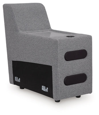 Modmax Reclining Sectional with Audio Console - Plourde Furniture Co (Caribou, ME)