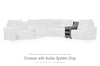 Modmax Reclining Sectional with Audio Consoles - Plourde Furniture Co (Caribou, ME)