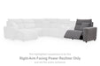 Modmax Reclining Sectional with Audio Console - Plourde Furniture Co (Caribou, ME)