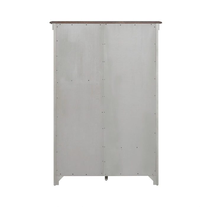 Ivy Hollow Door Chest in Weathered Linen image