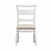 Whitney Slat Back Side Chair (Set of 2) in Weathered Gray - Plourde Furniture Co (Caribou, ME)