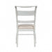 Whitney Slat Back Side Chair (Set of 2) in Weathered Gray - Plourde Furniture Co (Caribou, ME)