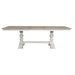 Whitney Trestle Table in Weathered Gray - Plourde Furniture Co (Caribou, ME)