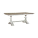 Whitney Trestle Table in Weathered Gray - Plourde Furniture Co (Caribou, ME)