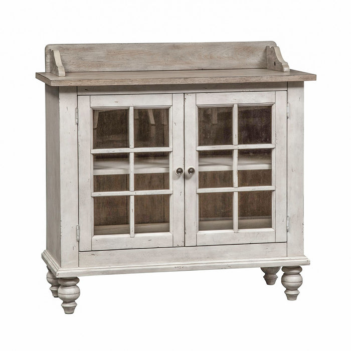Whitney Server in Weathered Gray - Plourde Furniture Co (Caribou, ME)