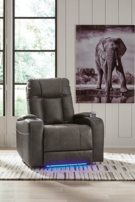 Feazada Power Recliner - Plourde Furniture Co (Caribou, ME)