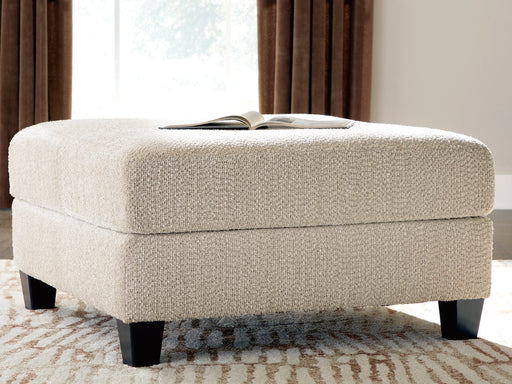 Steelwater Retreat Oversized Accent Ottoman - Plourde Furniture Co (Caribou, ME)