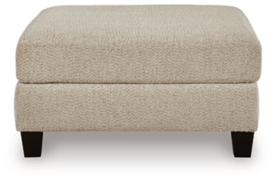 Steelwater Retreat Oversized Accent Ottoman - Plourde Furniture Co (Caribou, ME)