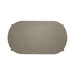 Affinity Oval Cocktail Table in Dusty Taupe with Concrete Top - Plourde Furniture Co (Caribou, ME)