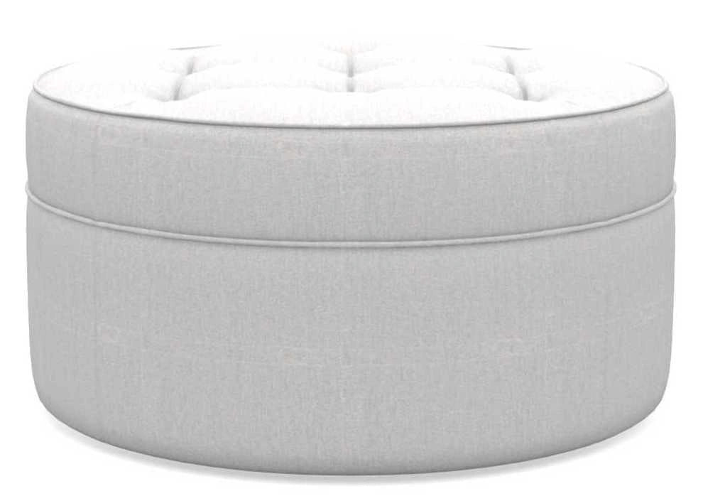 La-Z-Boy Roundabout Muslin Ottoman