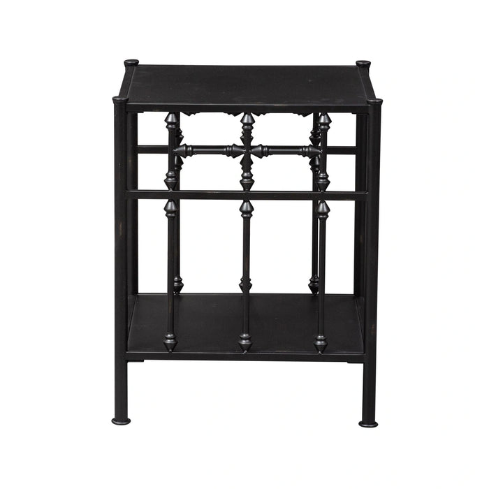 Vintage Series Open Nightstand in Black image