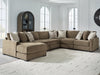 Camellia-Court Sectional with Chaise - Plourde Furniture Co (Caribou, ME)