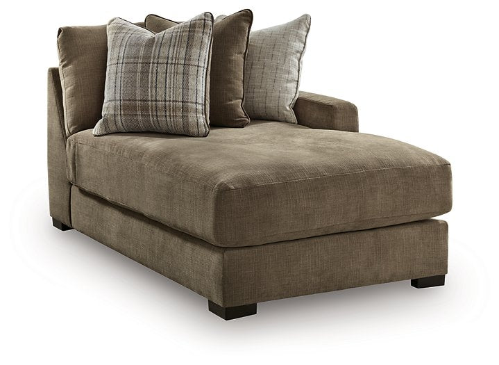 Camellia-Court Sectional with Chaise - Plourde Furniture Co (Caribou, ME)