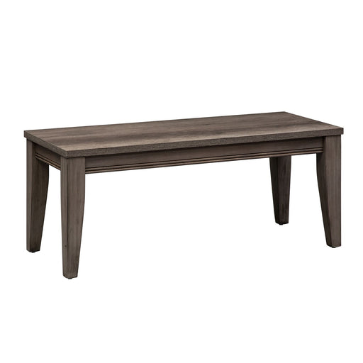 Tanners Creek Bench (RTA) in Greystone - Plourde Furniture Co (Caribou, ME)