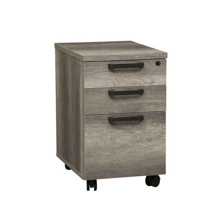 Tanners Creek File Cabinet in Greystone - Plourde Furniture Co (Caribou, ME)