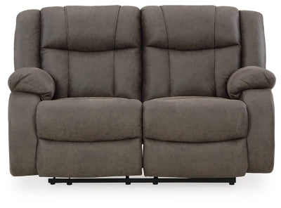 First Base Reclining Loveseat - Plourde Furniture Co (Caribou, ME)