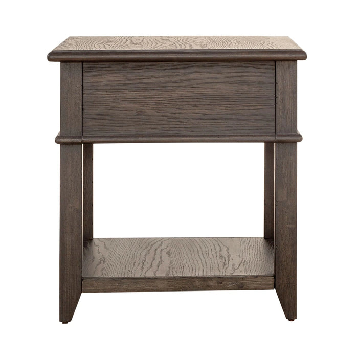 Mill Creek Drawer End Table in Peppercorn image