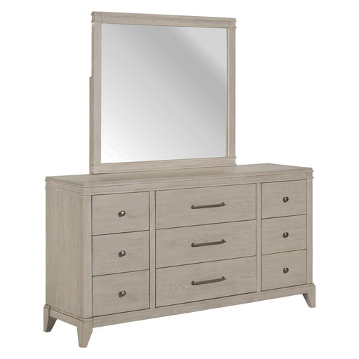 New Haven Dresser & Mirror - Plourde Furniture Co (Caribou, ME)