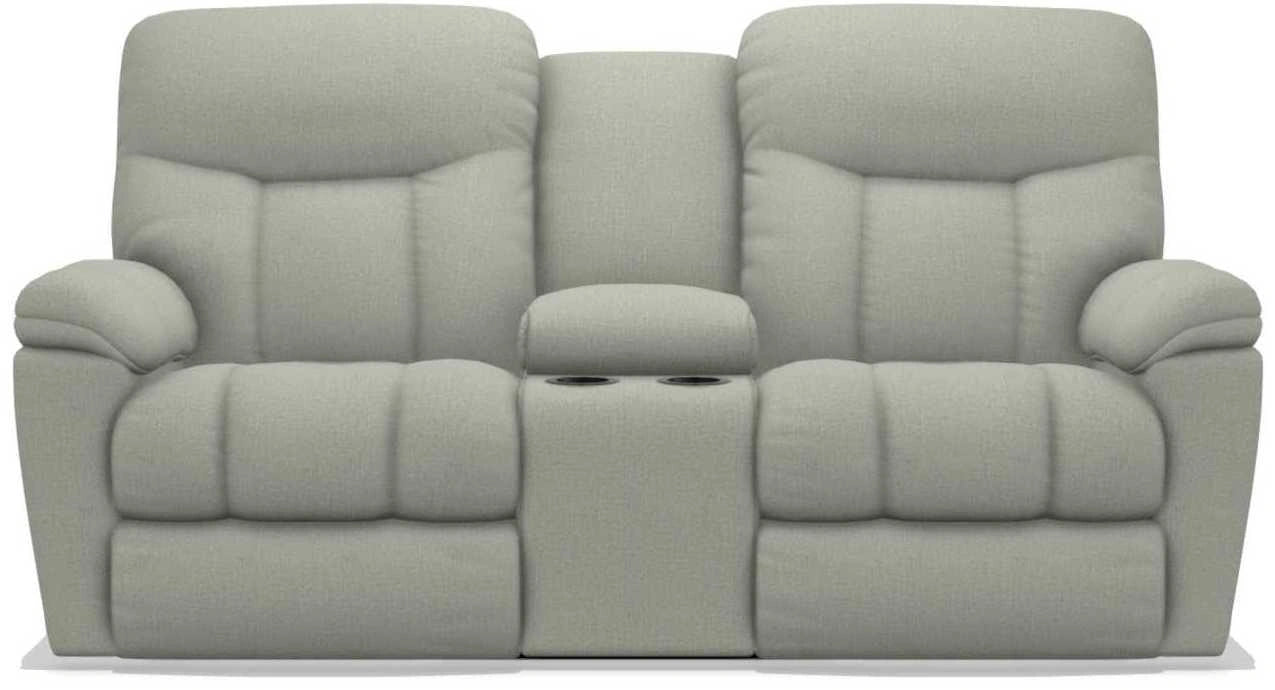 La-Z-Boy Morrison Tranquil Power Reclining Loveseat with Console