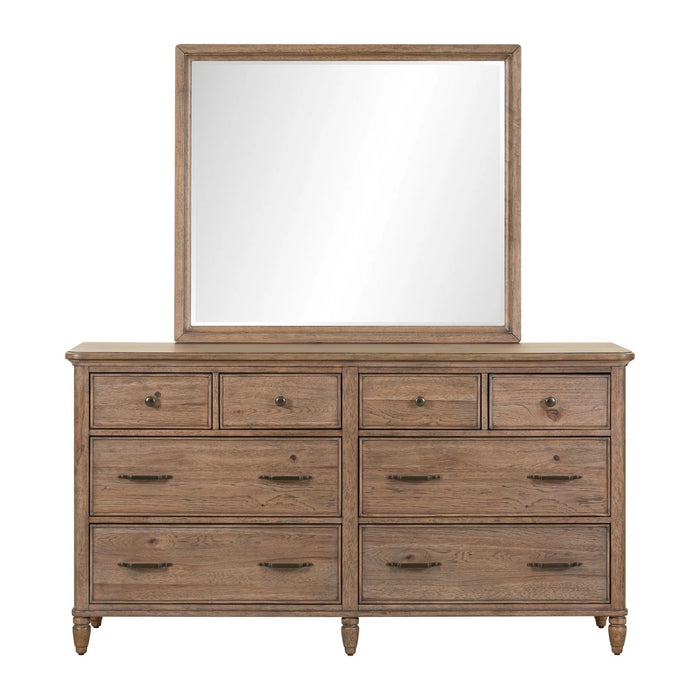 Hickory Grove Dresser & Mirror image