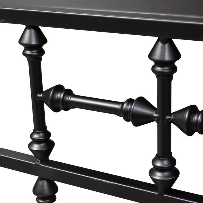 Vintage Series Open Nightstand in Black image