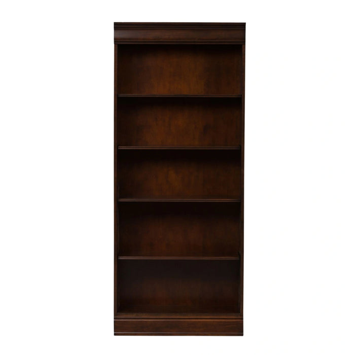 Brayton Manor Jr Executive 72 Inch Bookcase (RTA) in Cognac image