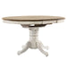 Carolina Crossing Pedestal Table Set- White image